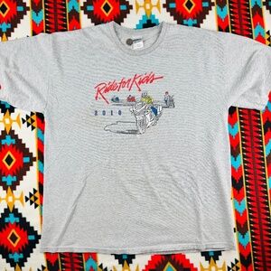 Ride for Kids 2010 Motorcycle Charity T-Shirt XL Vintage Biker Event Tee